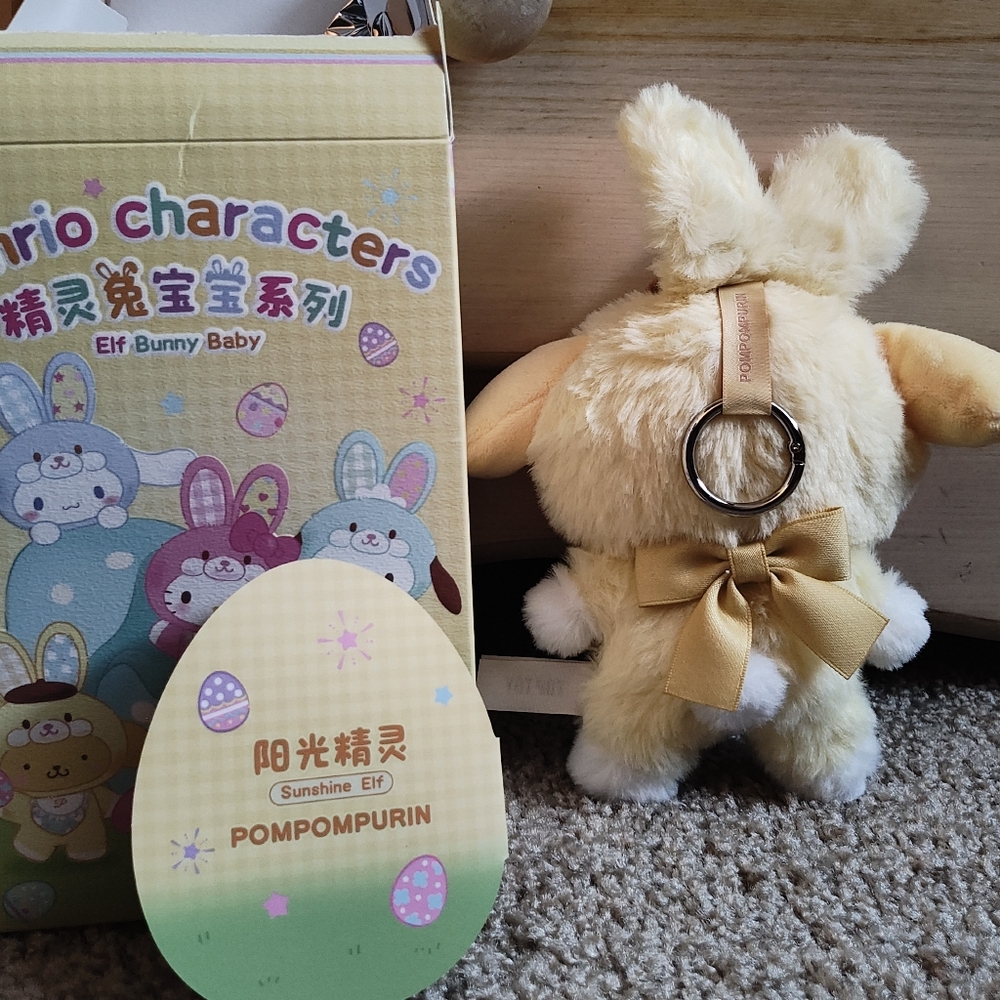 Sanrio Pompompurin Bunny Plush - Picture 2 of 10